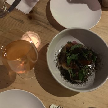 Roberta's - Orange Wine and Sweet Potato Bites - Pizza Near Me - Culver City, California