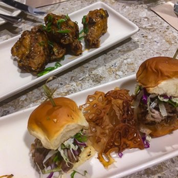 Habitant at Nordstrom - Kalua Pork Sliders and Honey Chipotle Wings - Cocktail Bars Near Me - Honolulu, Hawaii Habitant at Nordstrom - Kalua Pork Sliders and Honey Chipotle Wings - Cocktail Bars Near Me - Honolulu, Hawaii