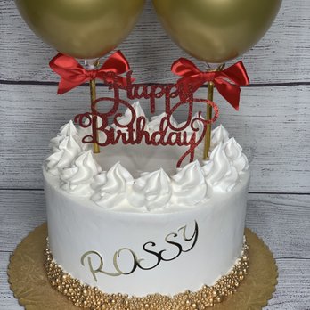 Yelida Bakes - a birthday cake with two balloons - Bakeries Near Me - Fords, New Jersey Yelida Bakes - a birthday cake with two balloons - Bakeries Near Me - Fords, New Jersey