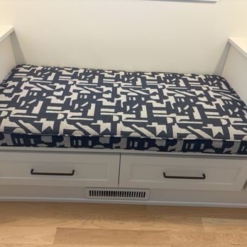 Classic Upholstery - Banquette cushion - Furniture Reupholstery Near Me - Wilmington, Massachusetts Classic Upholstery - Banquette cushion - Furniture Reupholstery Near Me - Wilmington, Massachusetts