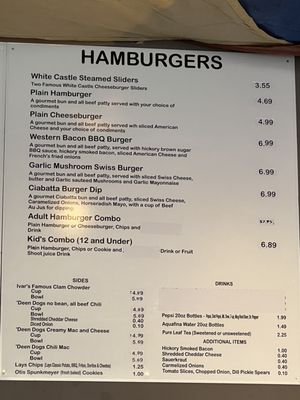 Menu photo 3 'Deen Dogs Aberdeen, WA