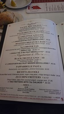 Menu photo 1 Shadowbrook Capitola, CA