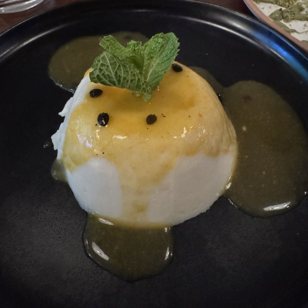 Passionfruit Panna Cotte