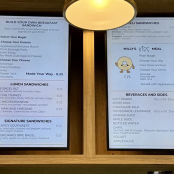 Mill Creek Bagel Company - Menu - Bagels Near Me - Elgin, Illinois