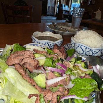 Takieng Thai Cuisine - Beef Salad - Thai Near Me - Fair Oaks, California
