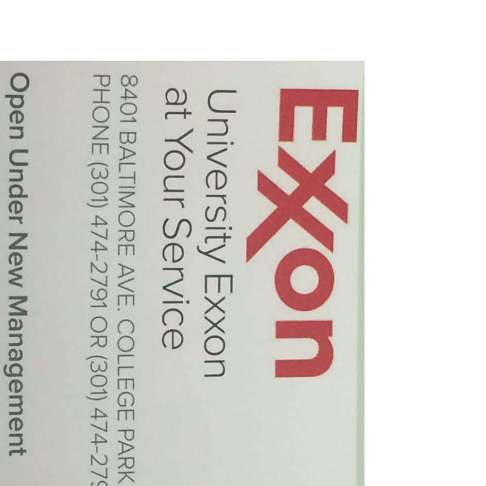 UNIVERSITY EXXON - Updated January 2026 - 8401 Baltimore Ave, College