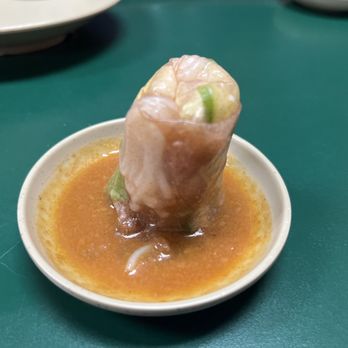 Ri Le's - Happy Roll in Peanut Sauce - Vietnamese Near Me - Tulsa, Oklahoma Ri Le's - Happy Roll in Peanut Sauce - Vietnamese Near Me - Tulsa, Oklahoma