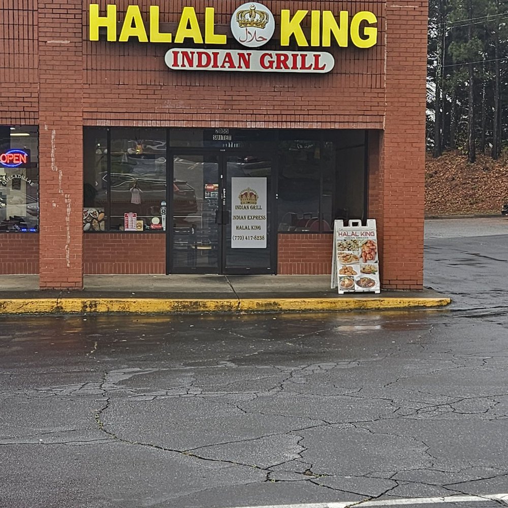 Halal King Indian Grill - Closed in the middle of the day with their sign still outside.... - Indian Near Me - Norcross, Georgia Halal King Indian Grill - Closed in the middle of the day with their sign still outside.... - Indian Near Me - Norcross, Georgia