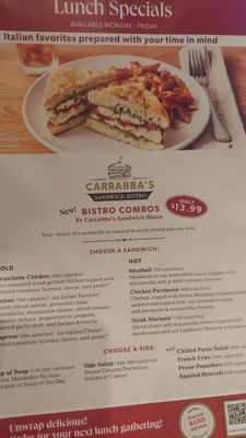 Menu photo 6 Carrabba's Italian Grill Virginia Beach, VA Menu photo 6 Carrabba's Italian Grill Virginia Beach, VA