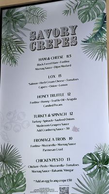 Menu photo 8 The Crepe Shop Chicago, IL