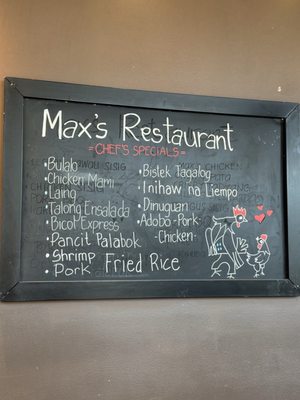 Menu photo 2 Max's Restaurant - Milpitas Milpitas, CA
