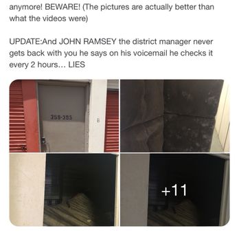 Public Storage - Google review and damage with unit number - Self Storage Near Me - Arlington, Texas