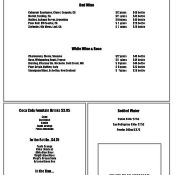 Big Pink - Menu - Pizza Near Me - Miami Beach, Florida