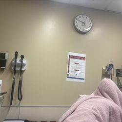 Baystate Medical Center - The room where they administer patients vitals.