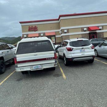 Arby's - Popular place! Lot full and long line for the drive in. - Burgers Near Me - Roseburg, Oregon