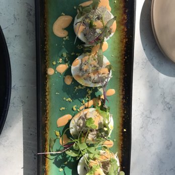 19 Raw - Deviled eggs...amazing! - Seafood Near Me - Edgartown, Massachusetts 19 Raw - Deviled eggs...amazing! - Seafood Near Me - Edgartown, Massachusetts
