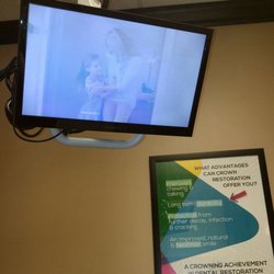 Calcasieu Dental Care - A tv in the room! Wow why don't all doctors offices have this?!?!