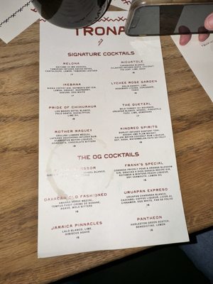 Menu photo 7 Trona Austin, TX