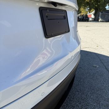 Dent Knockaz - The before - Mobile Dent Repair Near Me - Indianapolis, Indiana