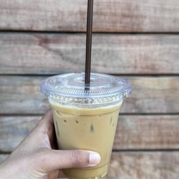 The House Latte (iced) The House Latte (iced)