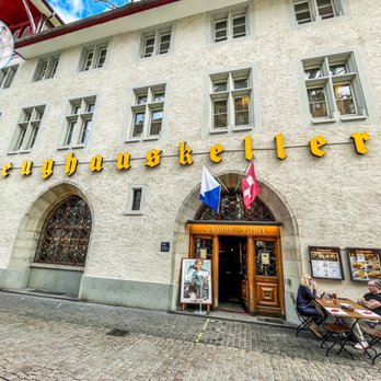 Zeughauskeller - Front Entrance - Swiss Food Near Me - Zürich, ZH