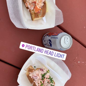 Bite Into Maine - Top- Connecticut style; bottom- Maine style - Seafood Near Me - Cape Elizabeth, Maine