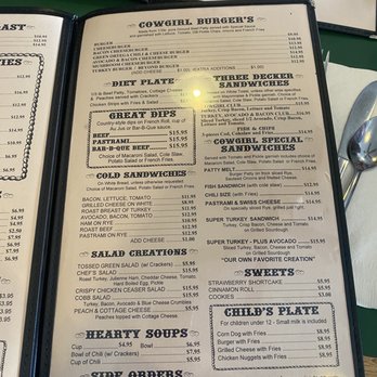 Cowgirl Cafe - Menu December 2022 - Breakfast & Brunch Near Me - Paso Robles, California Cowgirl Cafe - Menu December 2022 - Breakfast & Brunch Near Me - Paso Robles, California