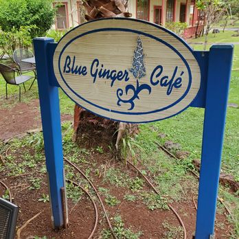 Blue Ginger Cafe - The Blue Ginger Cafe sign........ - Bakeries Near Me - Lanai City, Hawaii Blue Ginger Cafe - The Blue Ginger Cafe sign........ - Bakeries Near Me - Lanai City, Hawaii