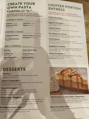 Menu photo 7 Olive Garden Italian Restaurant Burbank, CA Menu photo 7 Olive Garden Italian Restaurant Burbank, CA