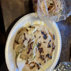El Salvador Restaurant - Cheese Pupusas
