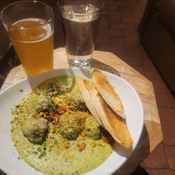Hervé - YUMMY MEATBALLS!  Rich & great for sharing - Wine Bars Near Me - Santa Fe, New Mexico