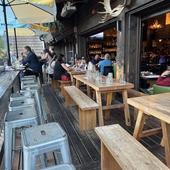 Park Distillery - Upper outside patio - Canadian (New) Near Me - Banff, Alberta
