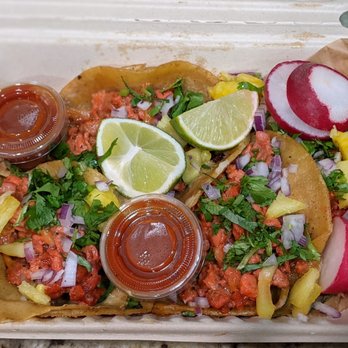 Barra de Pan - Delicious chicken al pastor tacos - Mexican Near Me - Corona, California Barra de Pan - Delicious chicken al pastor tacos - Mexican Near Me - Corona, California