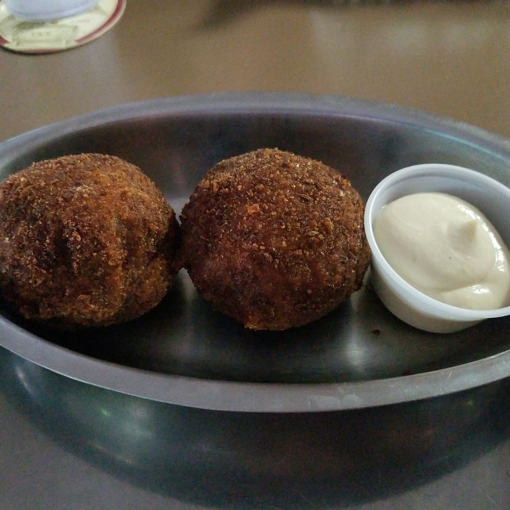 Fletcher's Irish Brewery & Scratch Kitchen - Scotch Egg - Irish Pub Near Me - Ormond Beach, Florida