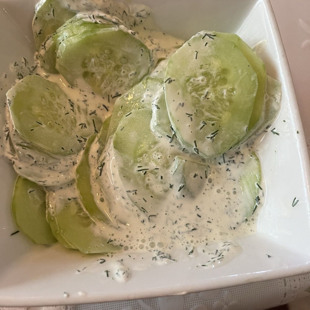 Anna's Polish Restaurant - Cucumber And Dill Salad - Polish Near Me - Winter Park, Florida Anna's Polish Restaurant - Cucumber And Dill Salad - Polish Near Me - Winter Park, Florida