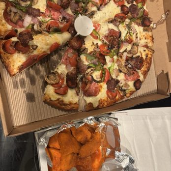 Mountain Mike's Pizza - Mt Everest and chicken nuggets - Pizza Near Me - San Jose, California Mountain Mike's Pizza - Mt Everest and chicken nuggets - Pizza Near Me - San Jose, California