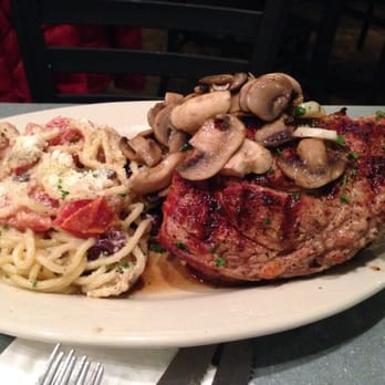 Paulie's - Whole order of veal chops and spaghetti Caesar - chops are 5 oz each - Sandwiches Near Me - Houston, Texas