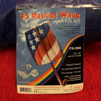 Kites Unlimited - 7.5 Air Foil Kite - Outdoor Gear Near Me - Galveston, Texas Kites Unlimited - 7.5 Air Foil Kite - Outdoor Gear Near Me - Galveston, Texas