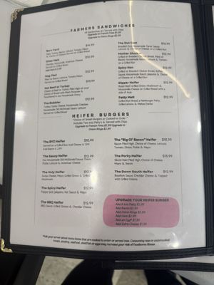 Menu photo 6 The Salty Heifer Manistee, MI Menu photo 6 The Salty Heifer Manistee, MI
