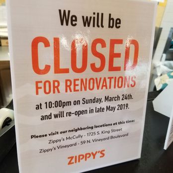 Zippy's Makiki - They will be renovating soon - Diners Near Me - Honolulu, Hawaii Zippy's Makiki - They will be renovating soon - Diners Near Me - Honolulu, Hawaii