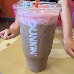 Dunkin' - Chocolate covered strawberry iced coffee