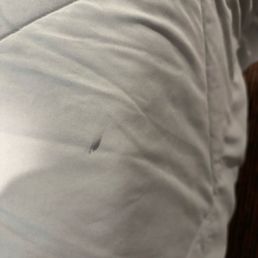 Stains on the covers Stains on the covers