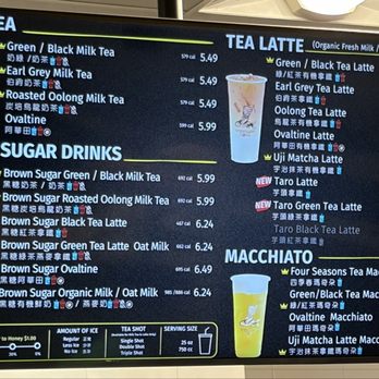 Wushiland Boba - Menu - Feb 2026 - Coffee & Tea Near Me - San Gabriel, California