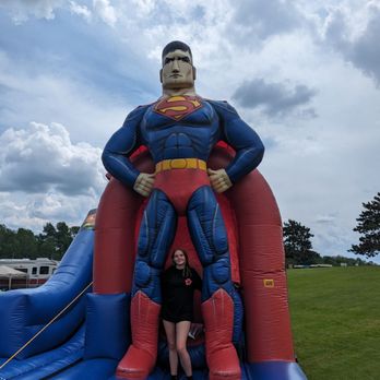Campers Haven - Superman inflatable - Campgrounds Near Me - Bath, New York