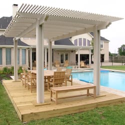 McBride Construction - Pergola built by McBride construction in Houston Texas