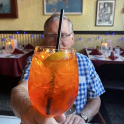 Nonna Luisa Ristorante - Very refined Aperol Spritz by a man who developed his taste for them in Milan!