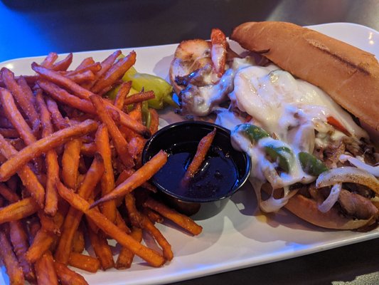 Photo of 4th Street Bar & Grill - Columbus, IN, US. Cheesesteak