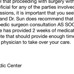 KSF Orthopedic Center, P.A