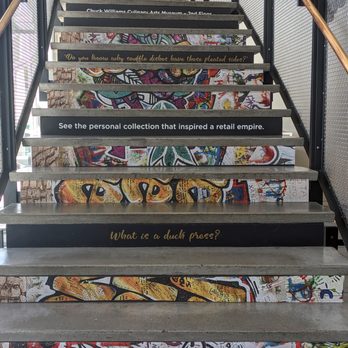 The CIA at Copia - The artsy stairs leading upstairs to the culinary museum. - Cooking Schools Near Me - Napa, California The CIA at Copia - The artsy stairs leading upstairs to the culinary museum. - Cooking Schools Near Me - Napa, California