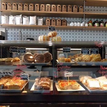 Summer Moon Coffee - Pastry display with refrigerated items below (open air) - Coffee & Tea Near Me - San Antonio, Texas